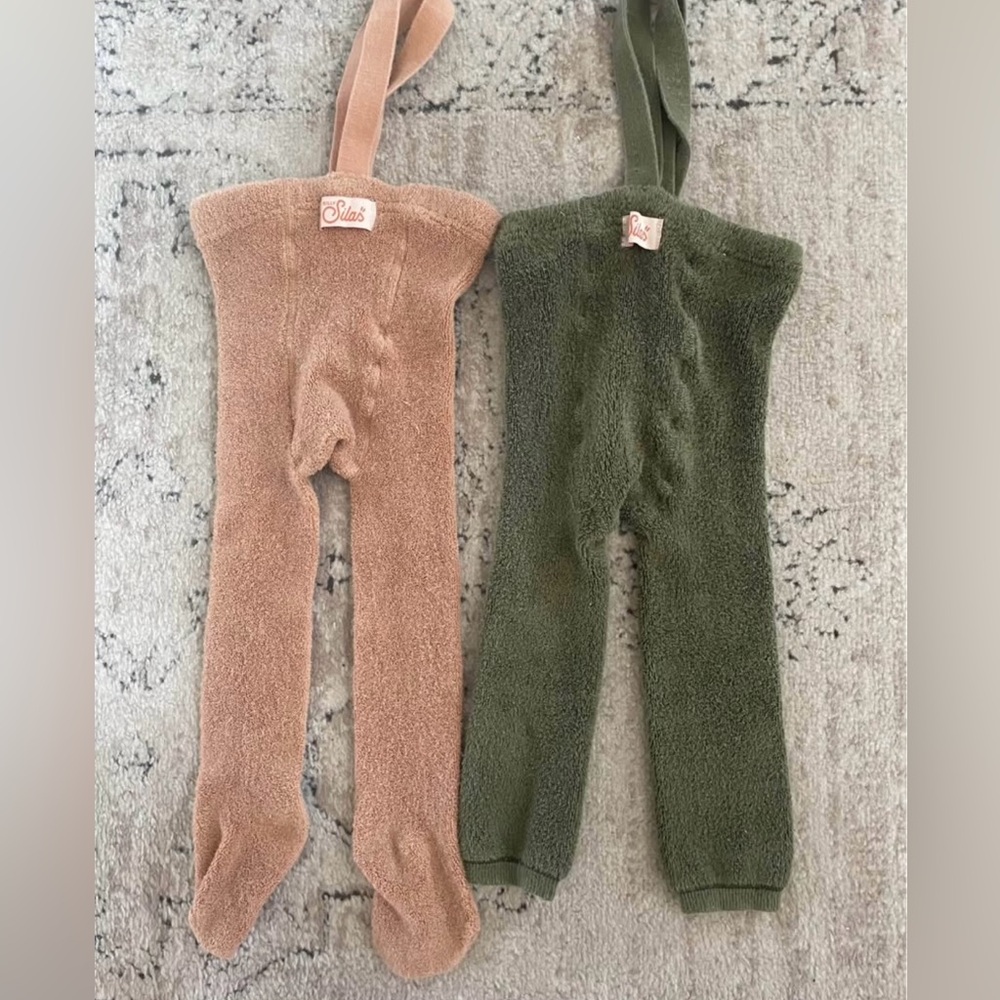 Silly Silas teddy tights